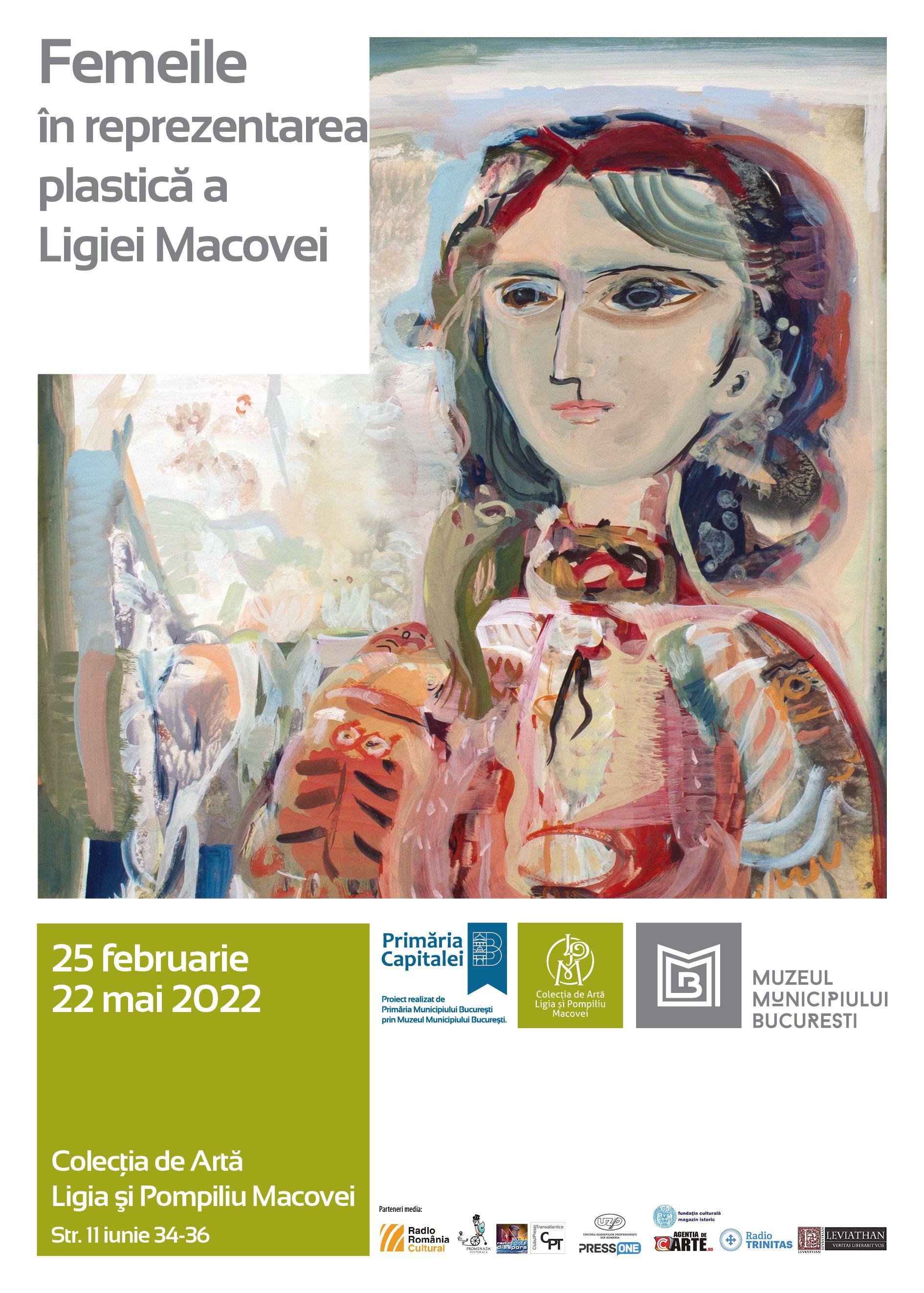 Expoziție: „Femeile în reprezentarea plastică a Ligiei Macovei”