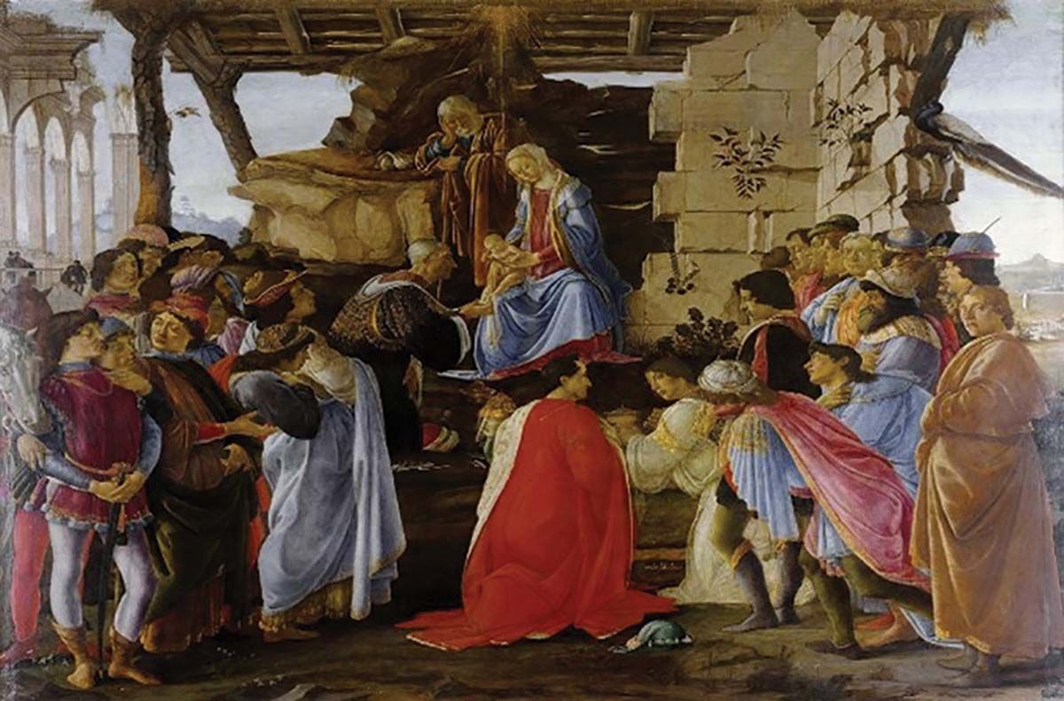 Fig. 1 – Sandro Botticelli, Adorazione dei magi