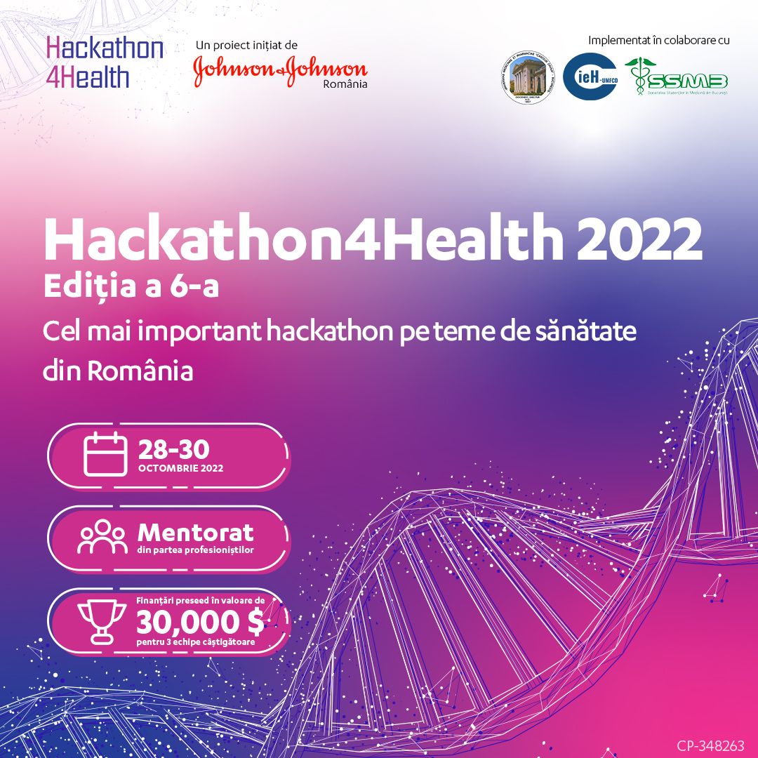 S-a dat startul înscrierilor la Hackathon4Health 2022