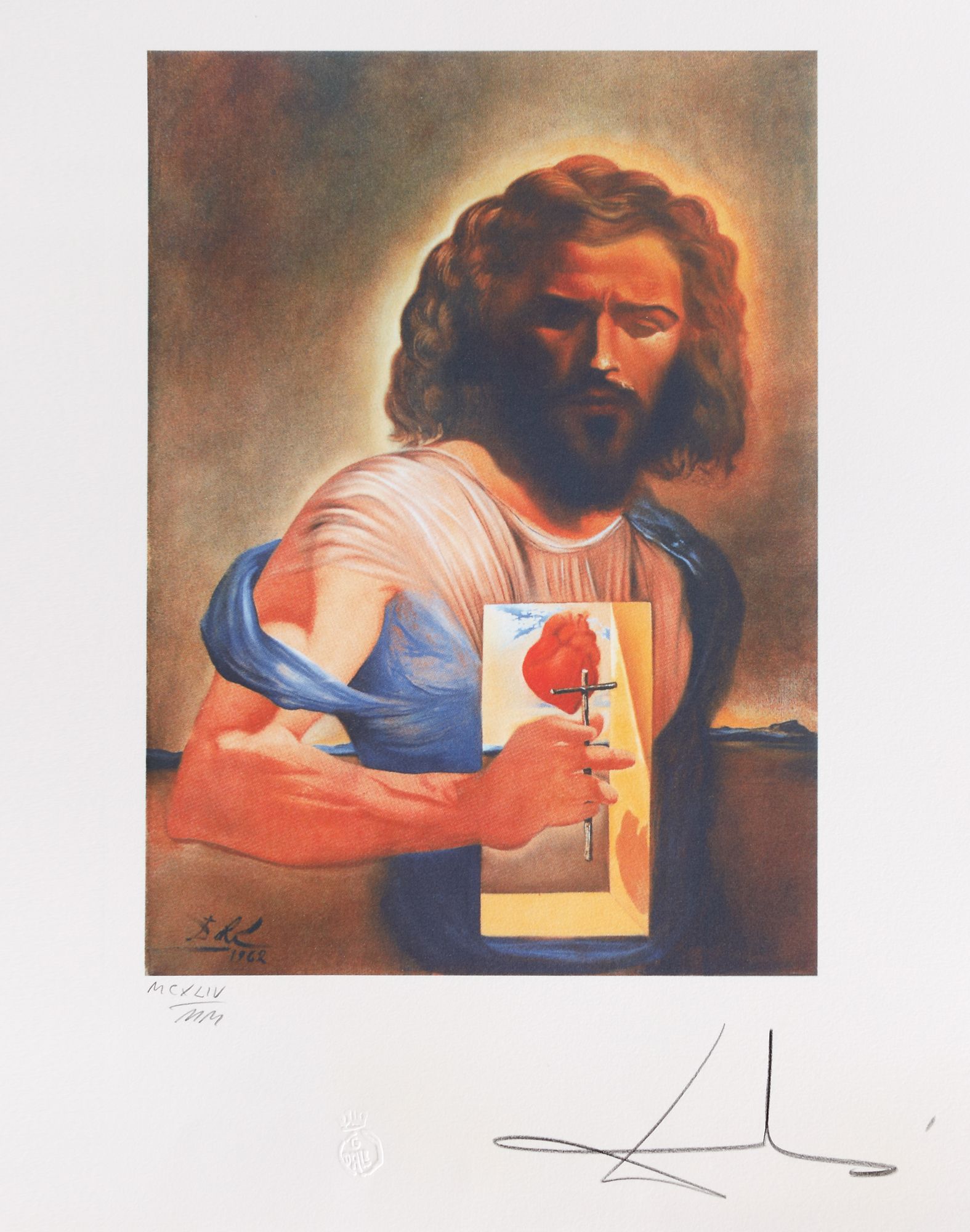 Inima sfanta a lui Iisus de Salvador Dali