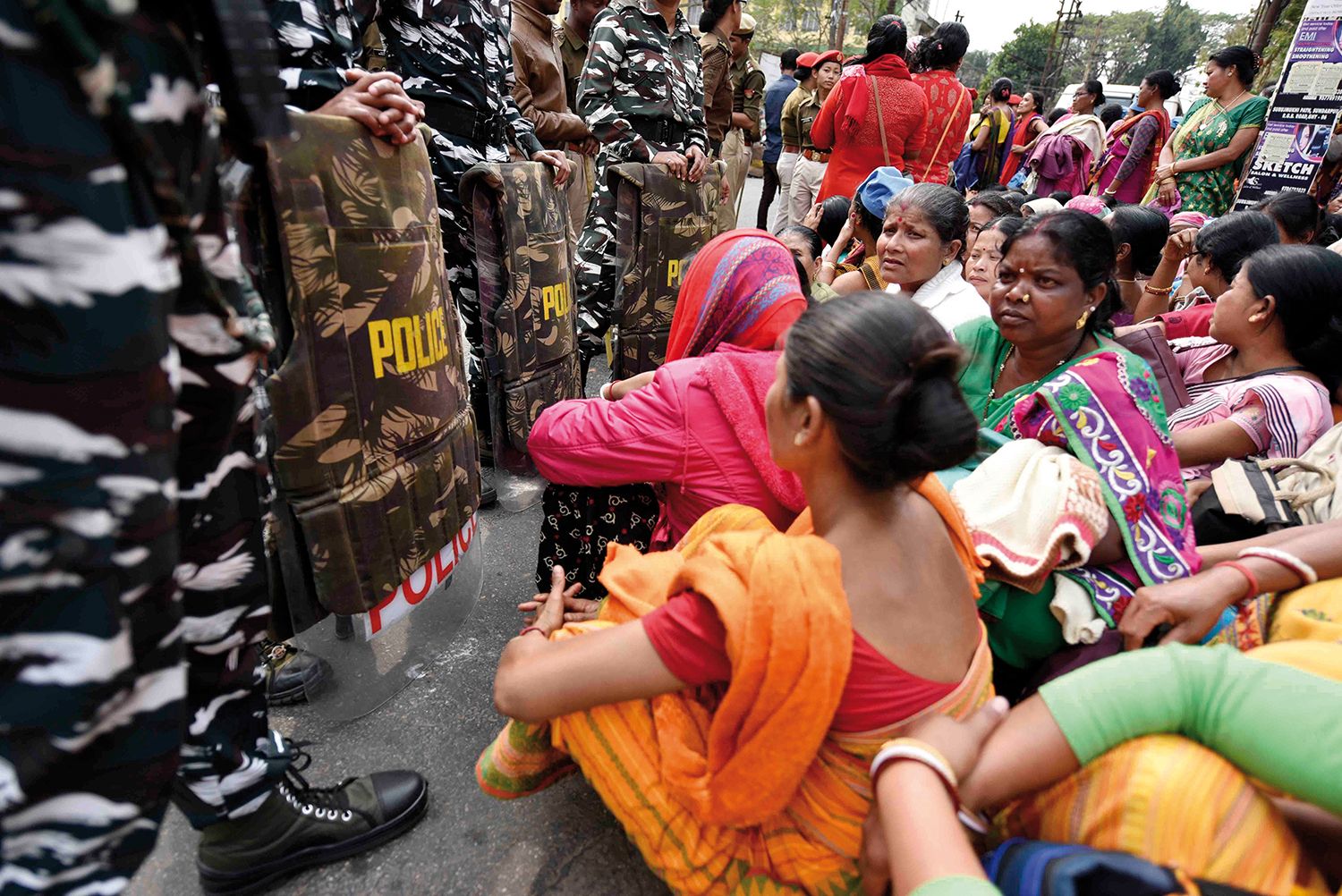 Protest amplu al angajaţilor sanitari din India