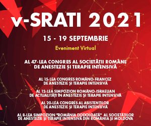 Congresul v-SRATI 2021, în perioada 15-19 septembrie