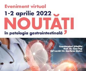 Conferința „Noutăți în patologia gastrointestinală” - 1-2 aprilie, online