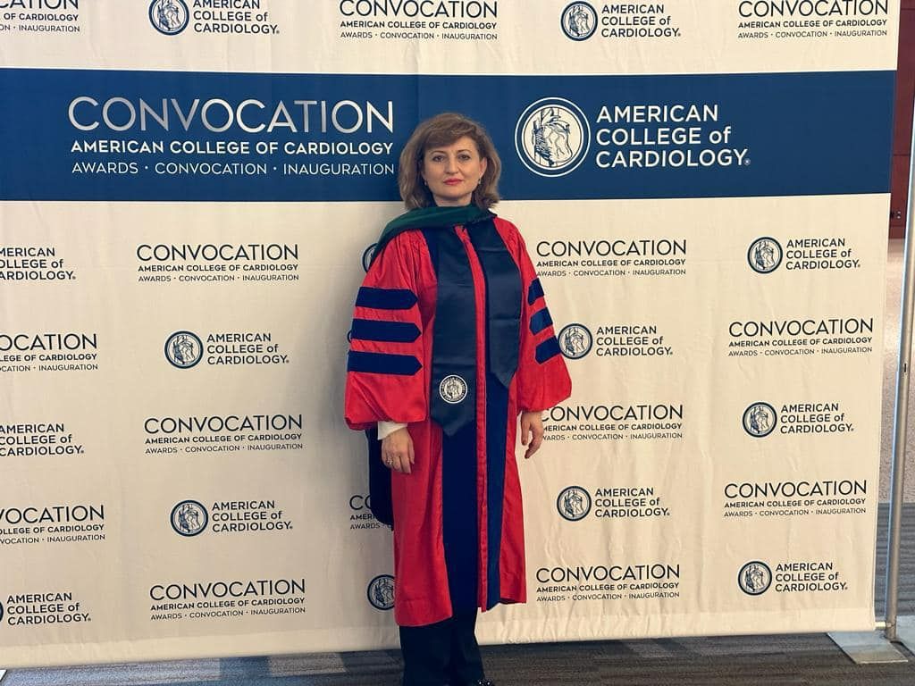 Dr. Theodora Benedek a primit titlul de „Fellow of the American College of Cardiology”
