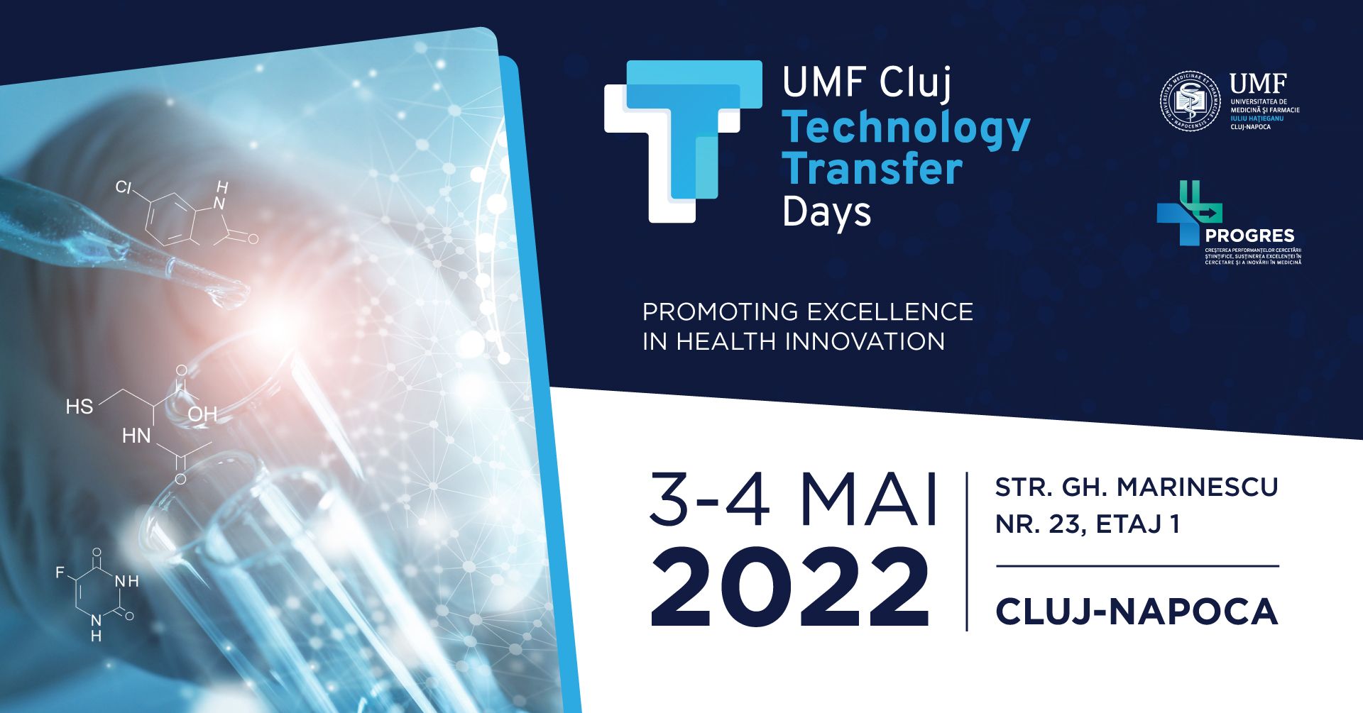 Brevete de invenție în domeniul sănătății, la UMF Cluj Technology Transfer Days