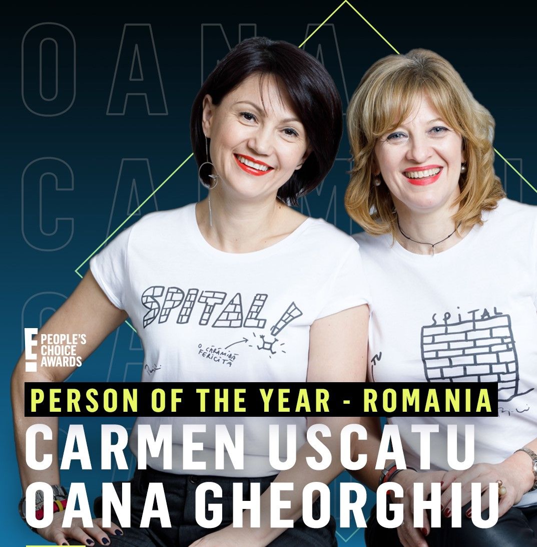 Fondatoarele „Dăruiește Viață”, desemnate „Person of the Year – Romania”