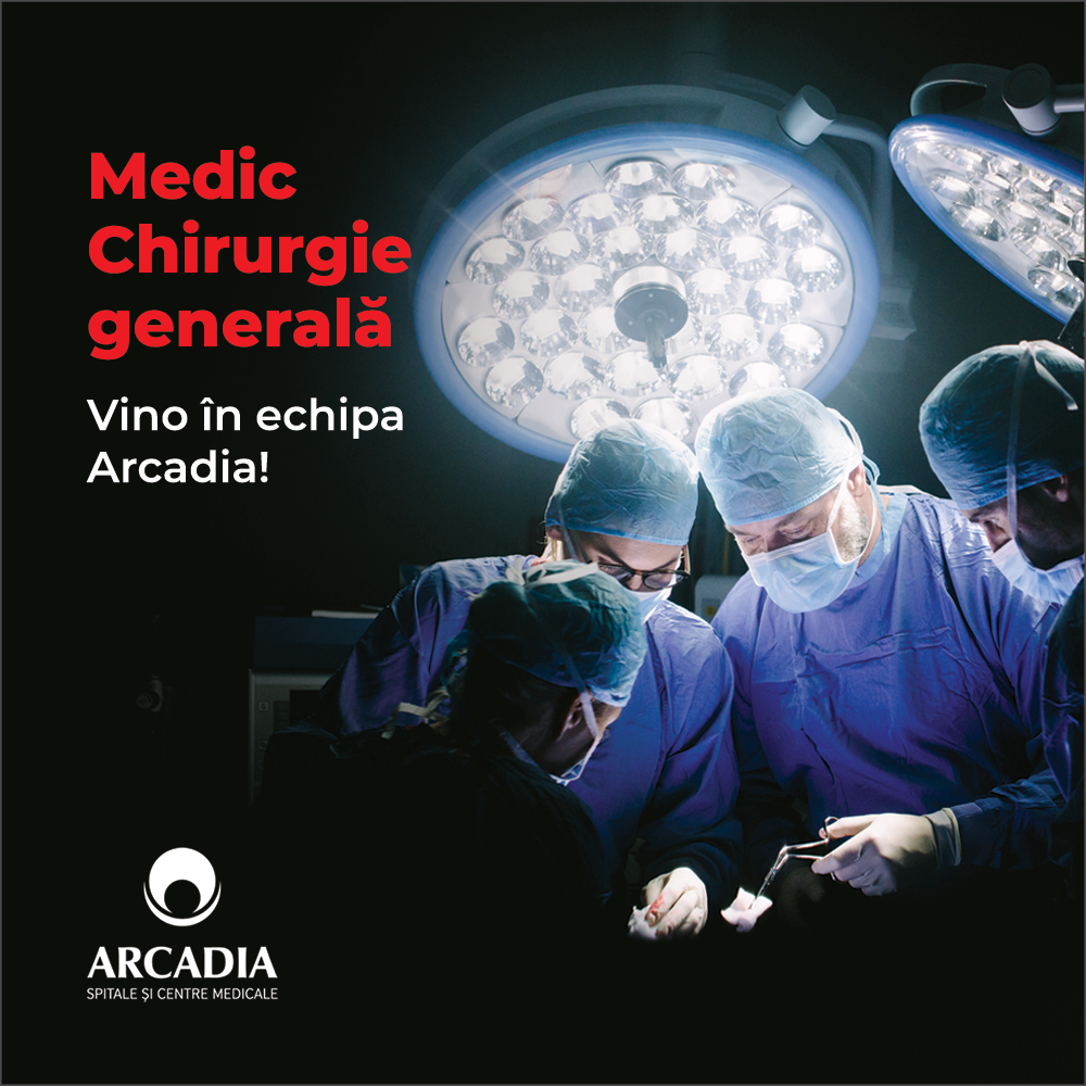 Spitalul Multidisciplinar Arcadia își extinde echipa medicală de Chirurgie generală