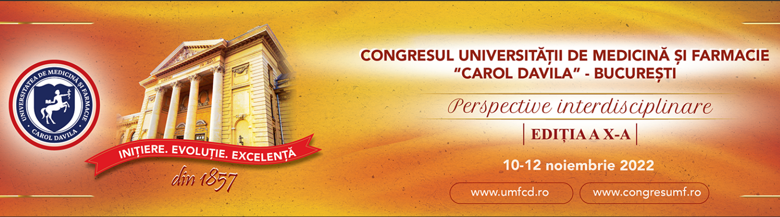 Congresul UMF „Carol Davila” din Bucureşti, ediția a zecea