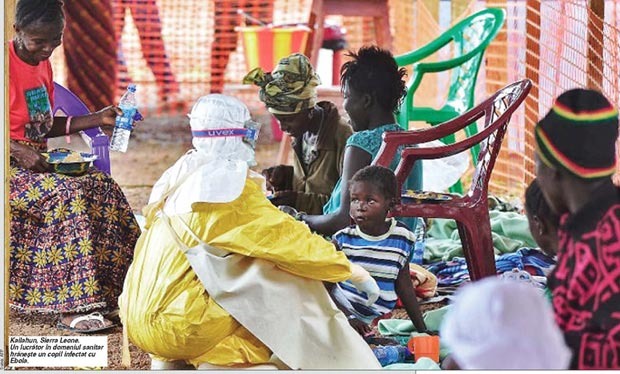 Faţă în faţă cu Ebola: un centru de îngrijire de urgenţă din Sierra Leone