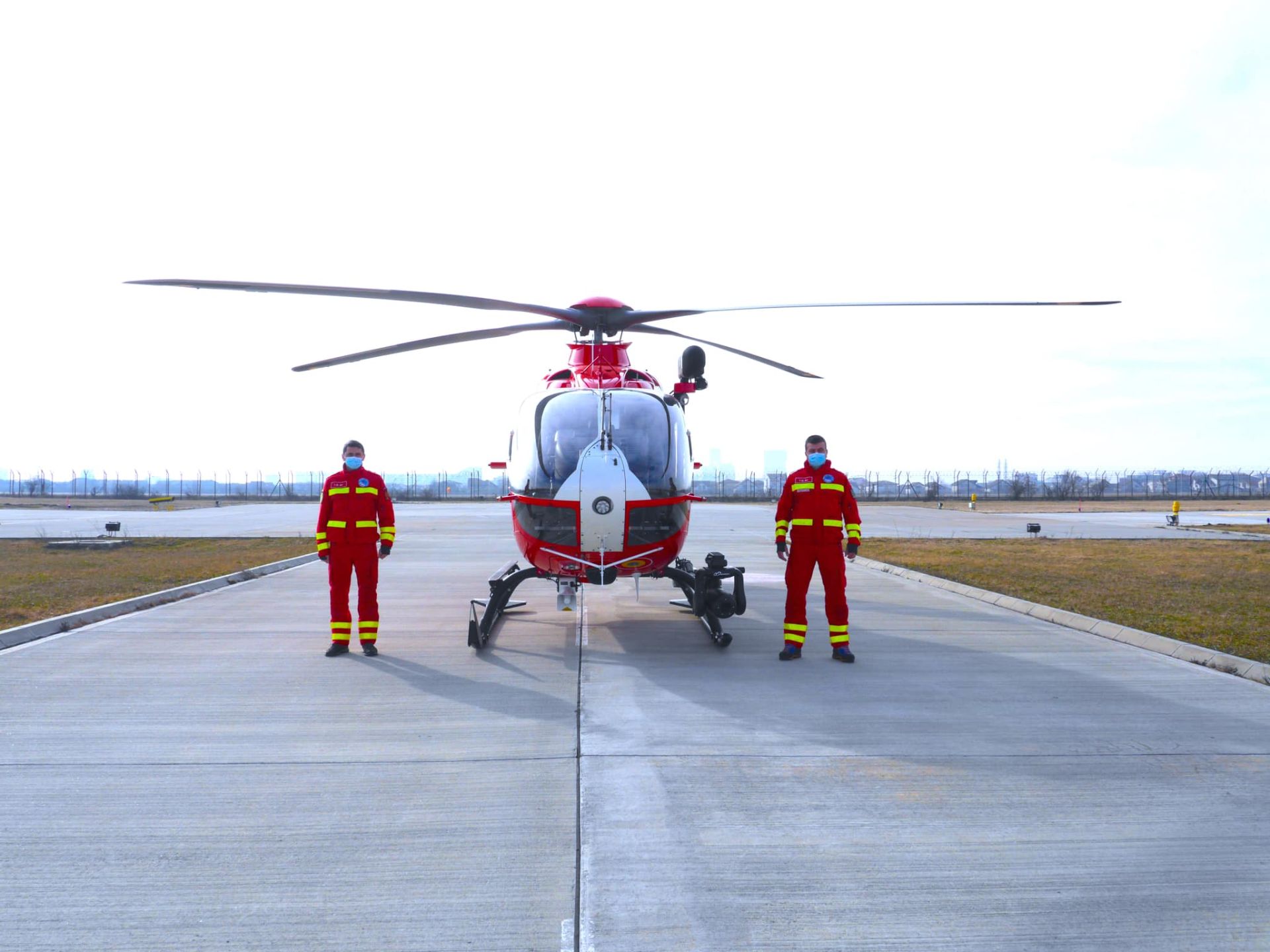 SMURD a primit trei noi elicoptere de tipul H135