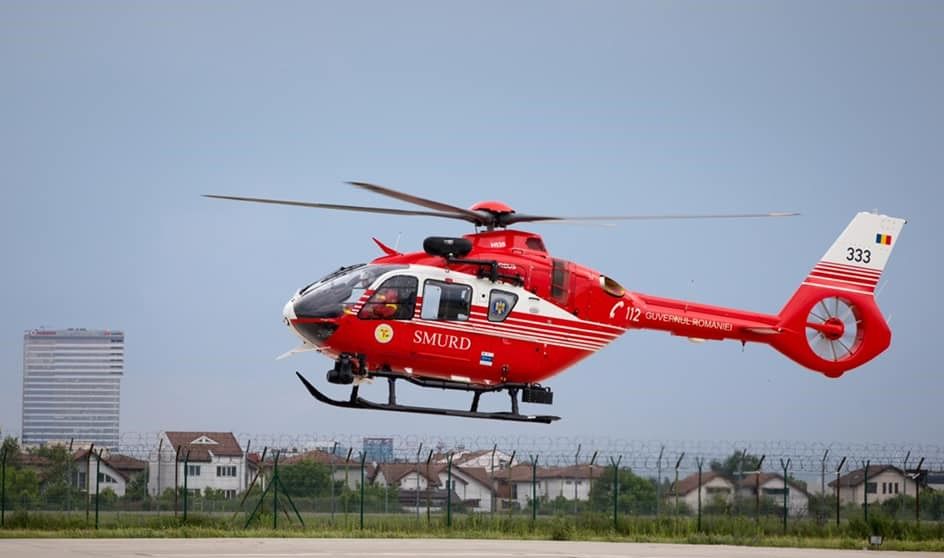 Trei noi elicoptere de tipul H135 au intrat în dotarea IGSU