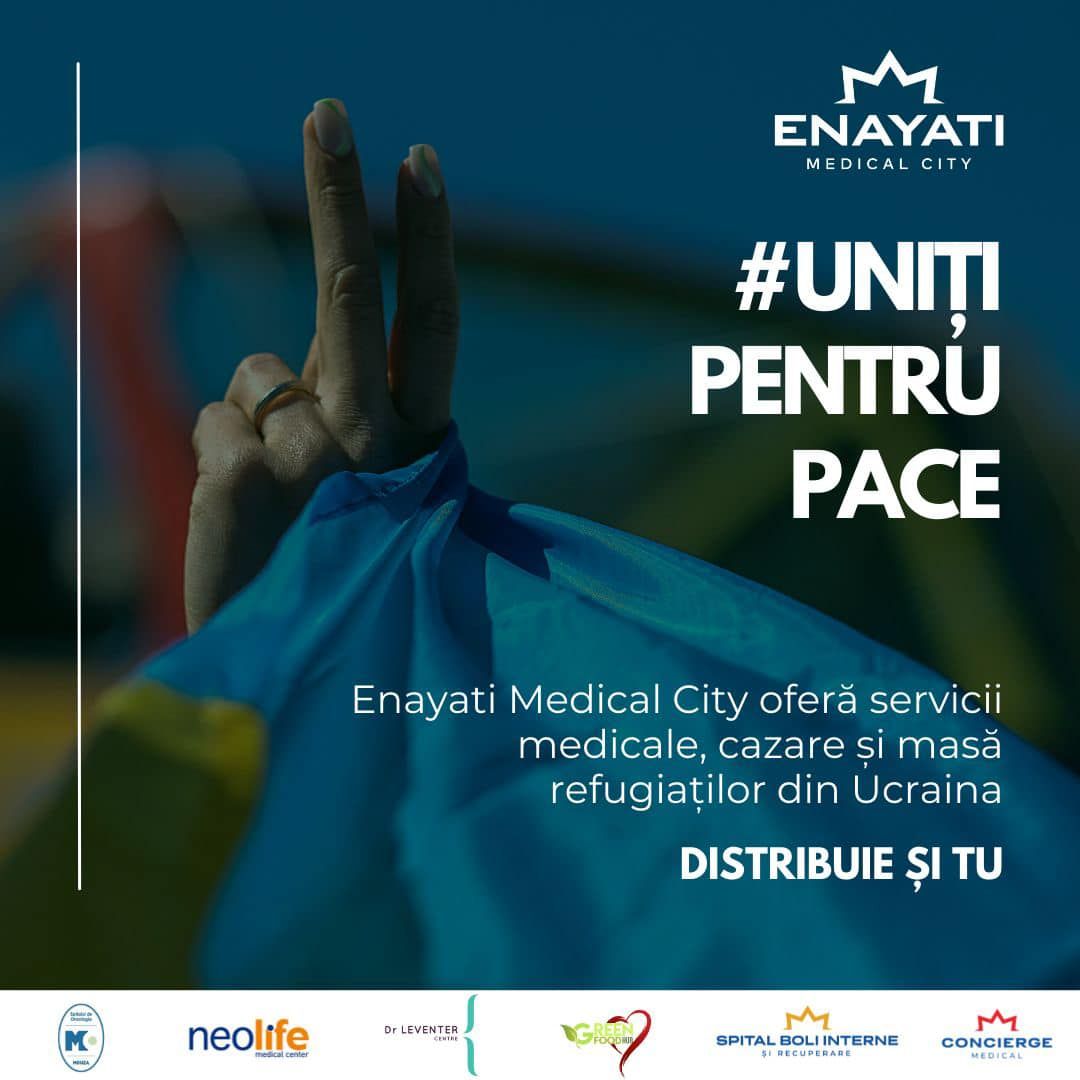 enayati medical city sprijin pentru refugiati ucraina