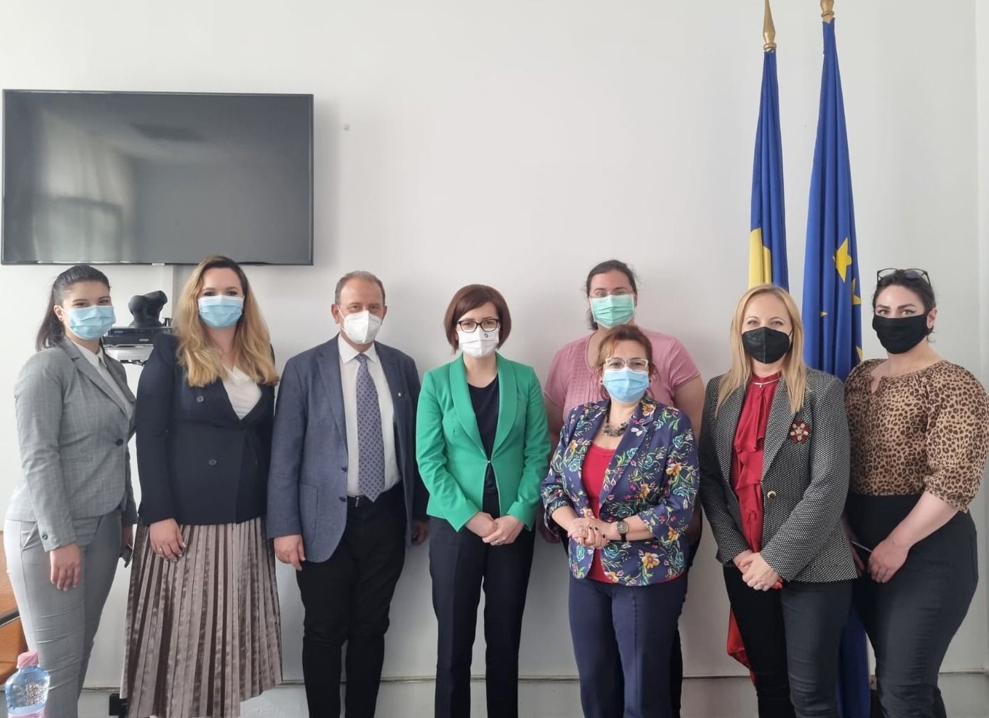 Ioana Mihăilă s-a întâlnit cu reprezentanții inițiativei „2035 - Prima Generație Fără Tutun a României”