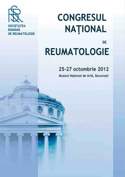 CONGRESUL NAŢIONAL DE REUMATOLOGIE 2012
