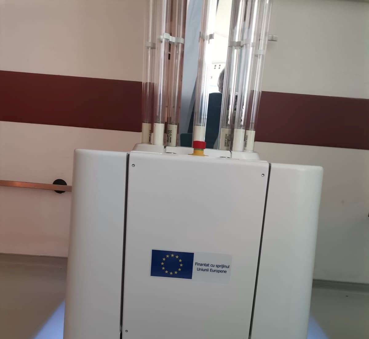 Comisia Europeană donează roboţi de dezinfecţie pentru spitalele din România