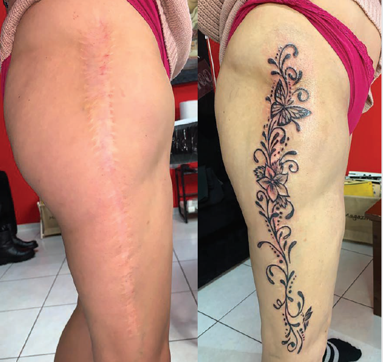 tatuaj realizat de Andreea Bari