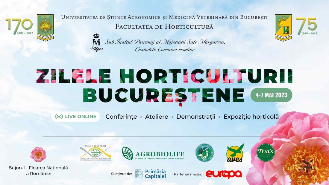 Zilele Horticulturii Bucureştene au loc în perioada 4-7 mai