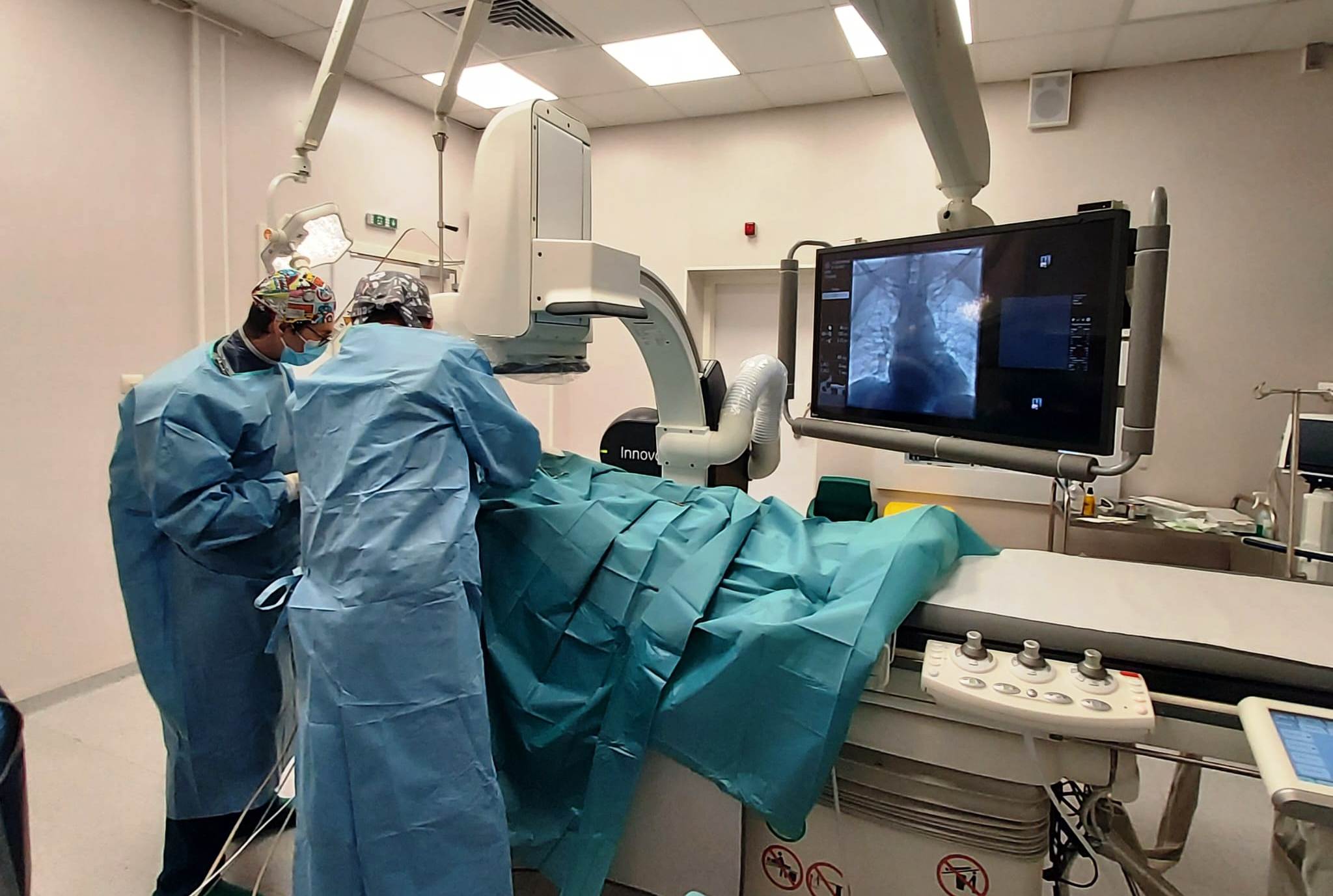 Tratament endovascular al accidentului vascular cerebral, efectuat în premieră în județul Cluj 