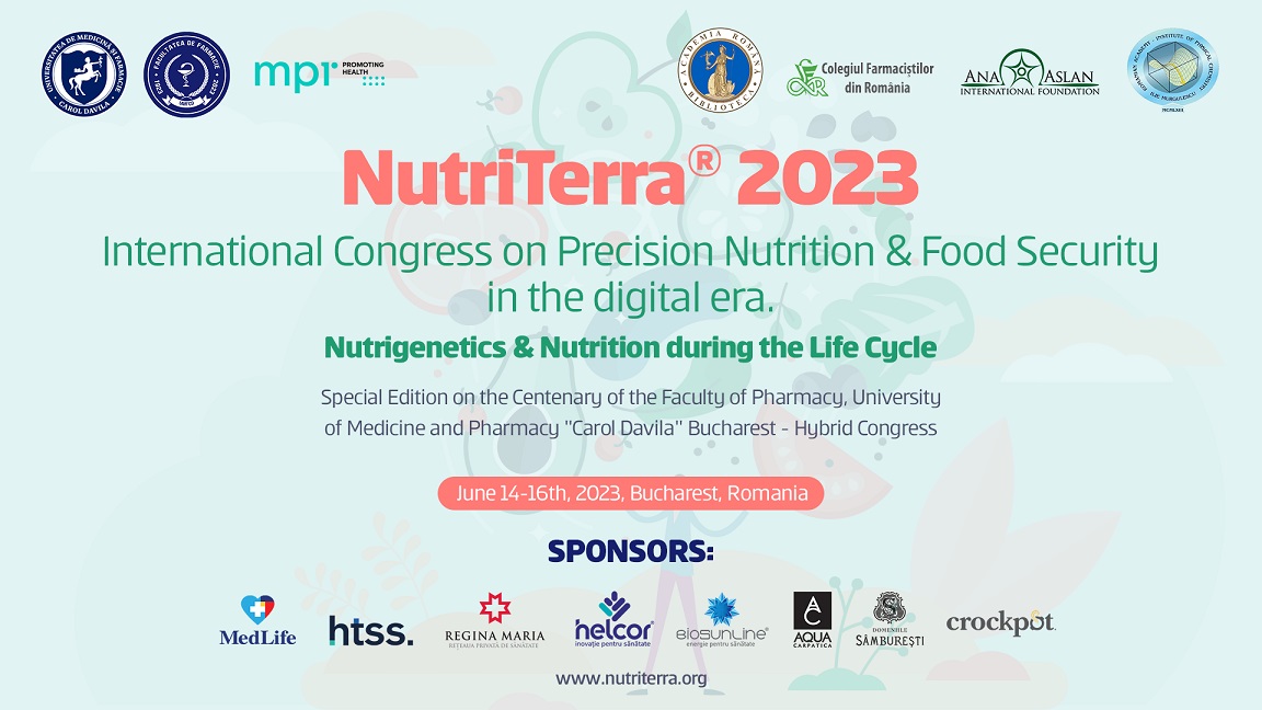 Specialiști din întreaga lume se reunesc la Congresul Internațional NutriTerra 2023