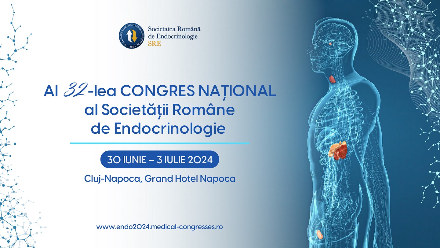 Congresul Național de Endocrinologie - 30 iunie - 3 iulie 2024
