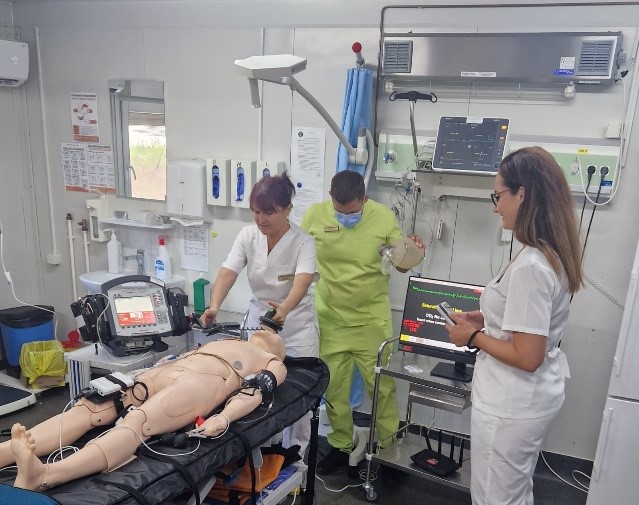 Spitalul de Urgență „Alexandru Gafencu” Constanța, dotat cu un manechin simulator avansat 