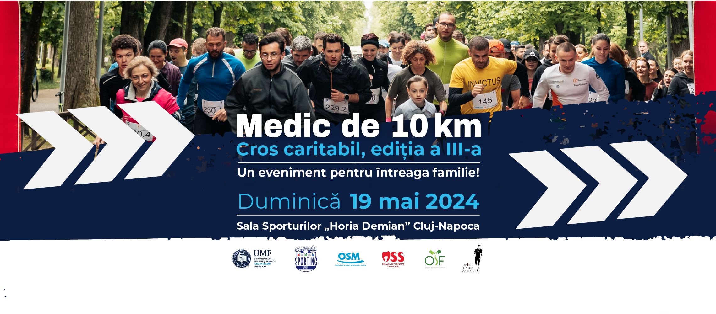 În luna mai se organizează crosul caritabil „Medic de 10 km”