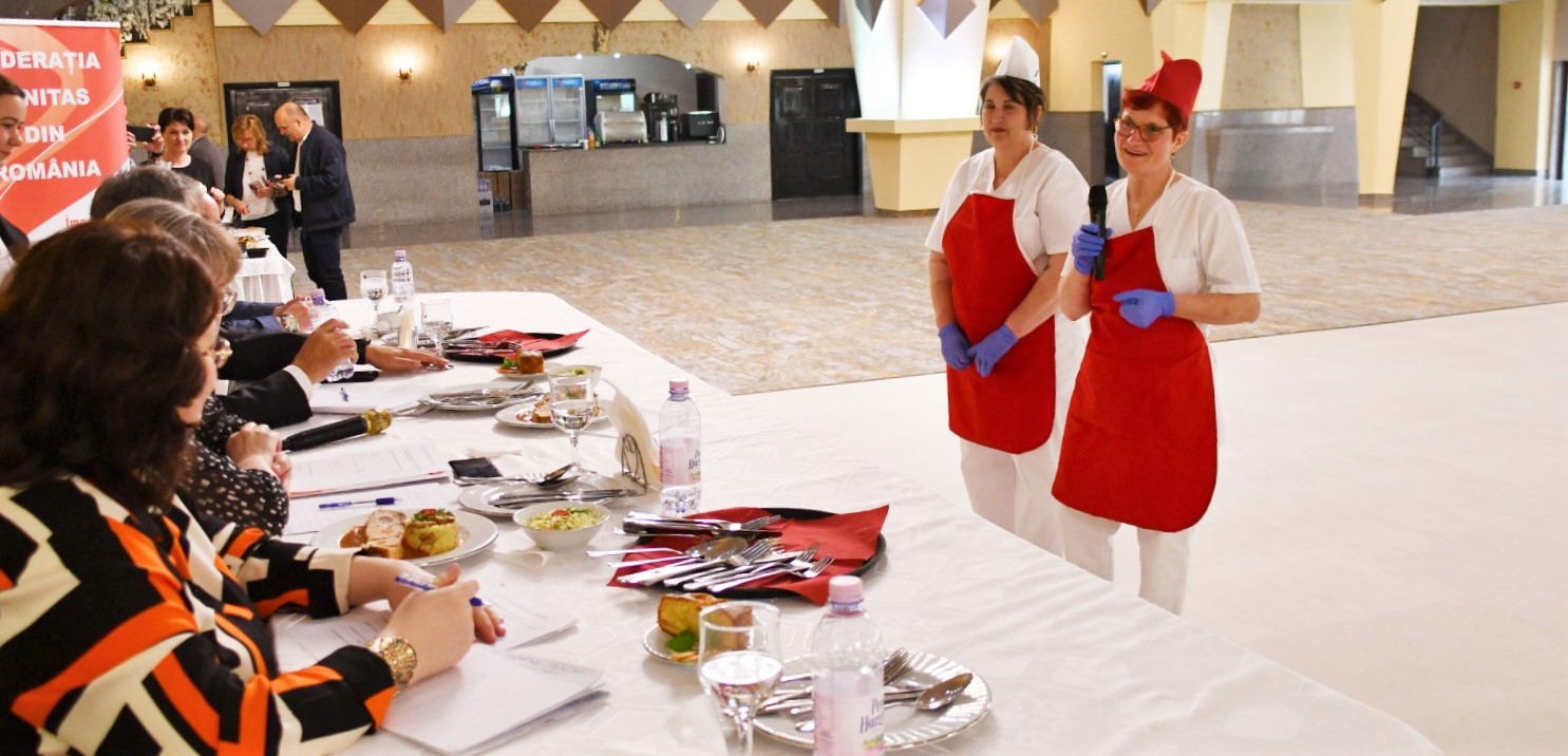 Bucătarii din 28 de spitale au participat la un concurs de gătit 