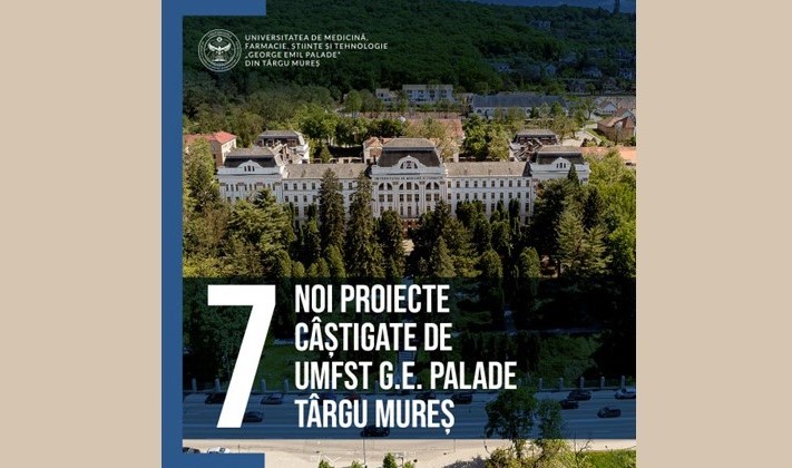 UMFST Tg. Mureș a câștigat șapte proiecte finanțate de Ministerul Educației