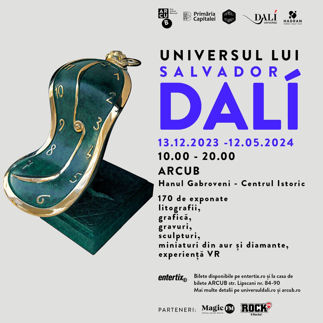 Expoziție: „Universul lui Salvador Dali”, la București